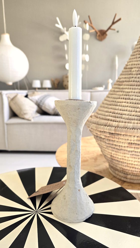 kandelaar,papier maché